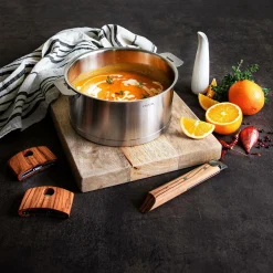 CRISTEL Casserole inox Strate amovible - 14 cm