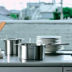 CRISTEL Casserole inox Strate amovible - 14 cm