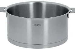 CRISTEL Casserole inox Strate amovible - 20 cm