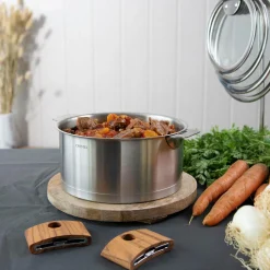 CRISTEL Casserole/faitout Strate amovible - 24 cm