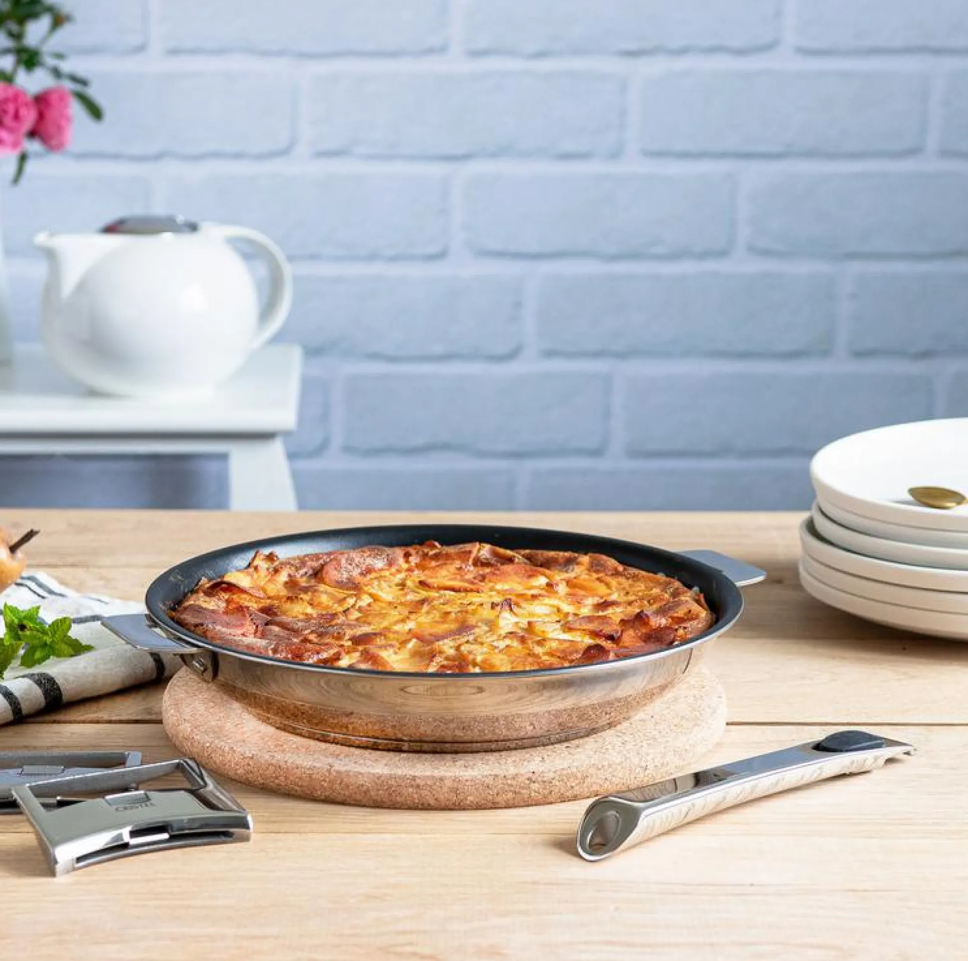 CRISTEL Poêle Exceliss Casteline - 28 cm