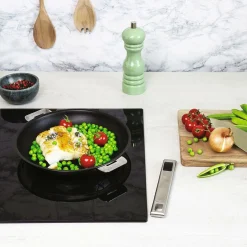 CRISTEL Poêle inox anti-adhésif Exceliss Strate Amovible - Diamètre 24 cm