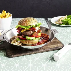 CRISTEL Poêle inox Mutine amovible - 24 cm