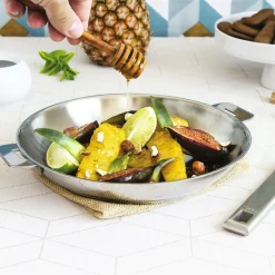 CRISTEL Poêle inox Strate Amovible - Diamètre 28 cm