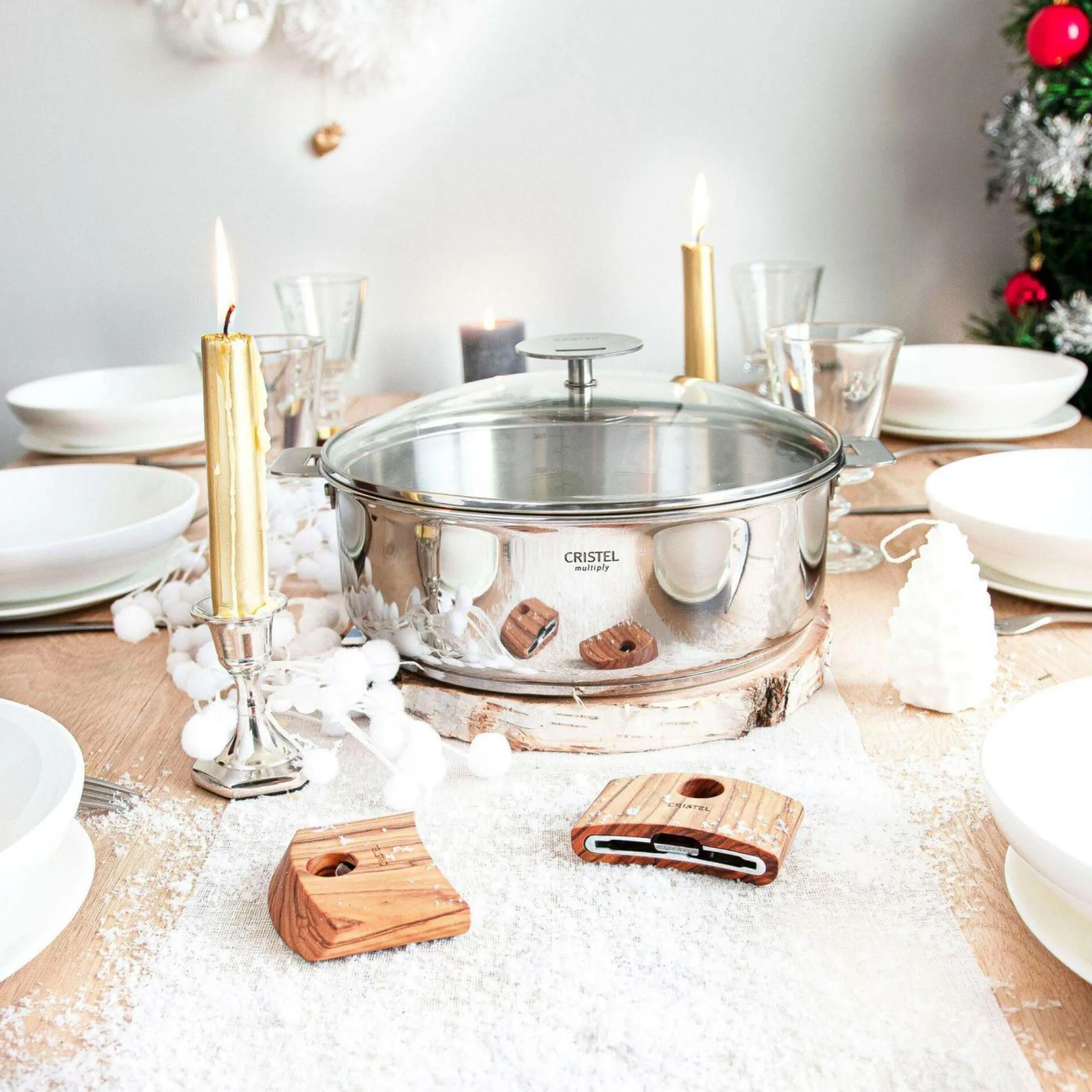 CRISTEL Sauteuse 24 cm Casteline amovible