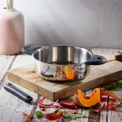 CRISTEL Sauteuse 24 cm inox Mutine amovible