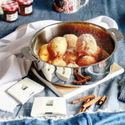 CRISTEL Sauteuse 24 cm inox Mutine amovible