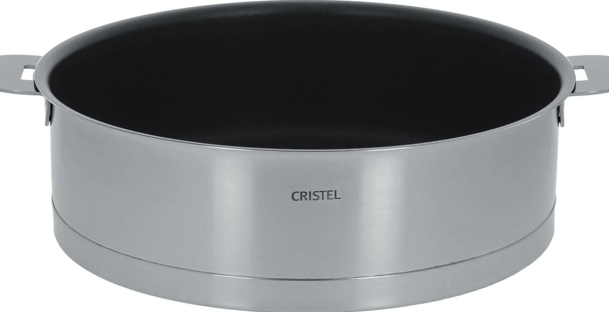 CRISTEL Sauteuse Exceliss 24 cm avec couvercle Strate Amovible