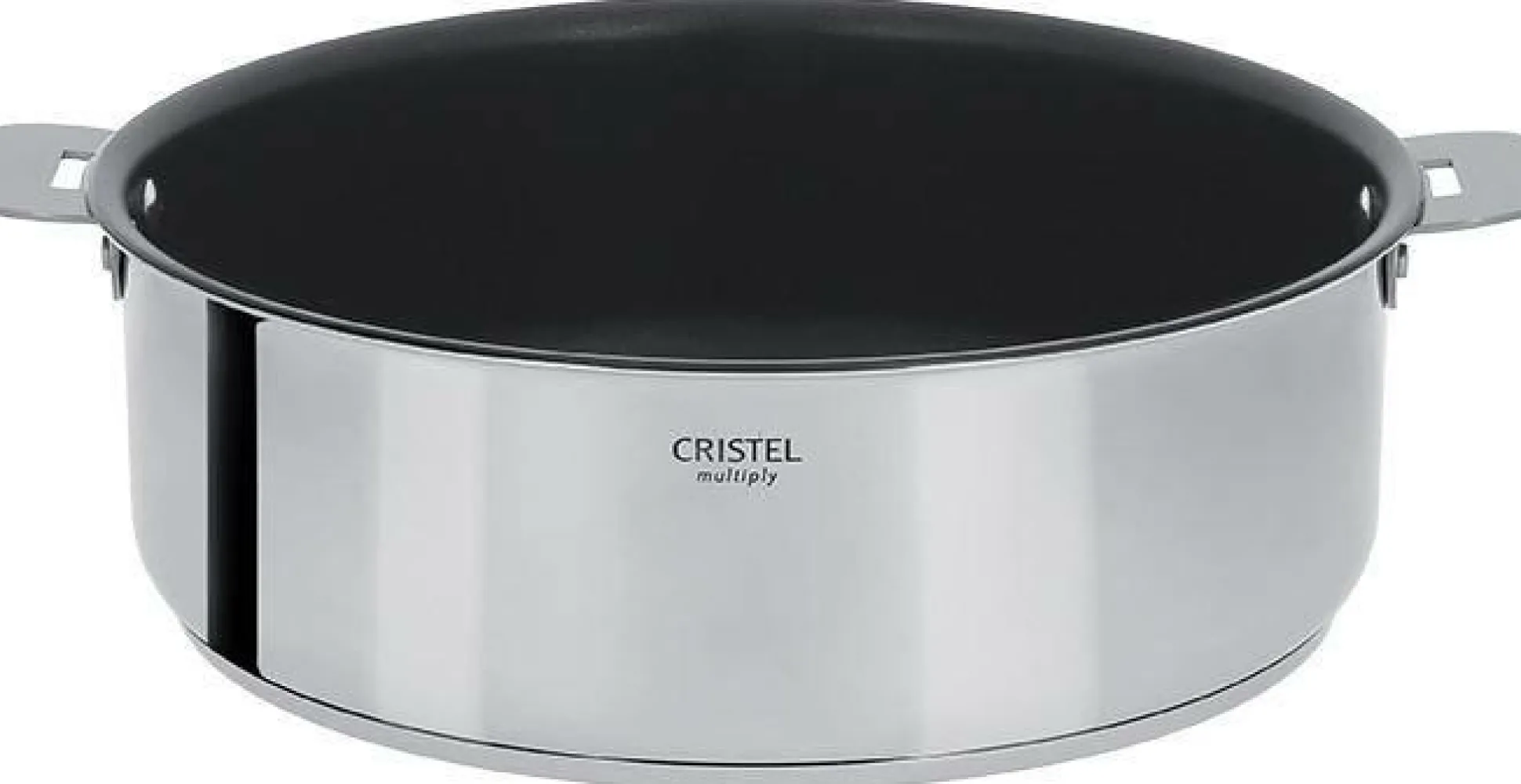 CRISTEL Sauteuse Exceliss + couvercle en verre Casteline - 24 cm