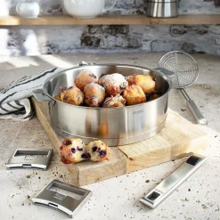 CRISTEL Sauteuse inox 24 cm avec couvercle Strate Amovible