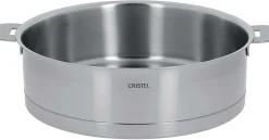 CRISTEL Sauteuse inox Strate amovible - Diamètre 24 cm