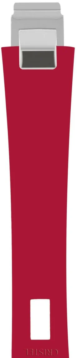 CRISTEL Set sauteuse inox Mutine 24 cm avec couvercle et poignée amovible framboise