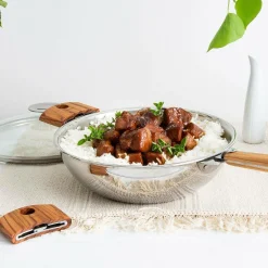 CRISTEL Wok + couvercle Casteline - 24 cm