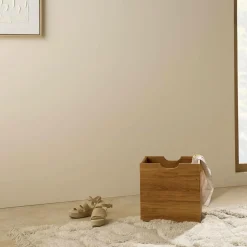 Cube de rangement bois massif Cyriel - Chêne Massif