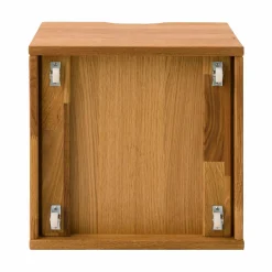 Cube de rangement bois massif Cyriel - Chêne Massif