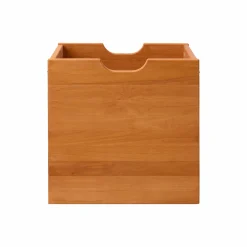 Cube de rangement bois massif Cyriel - Hêtre Massif