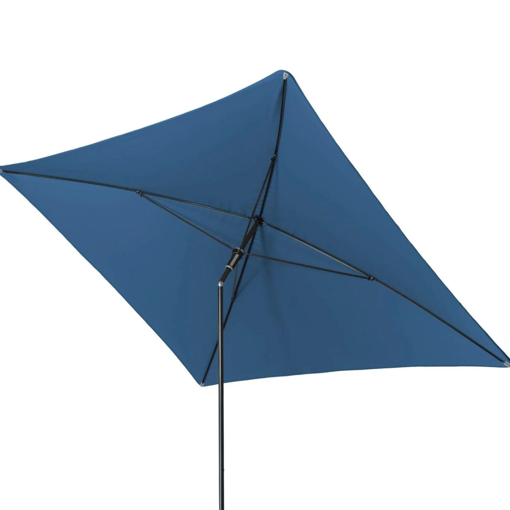 DOPPLER Parasol Rectangulaire 230 x 190 cm Sunline en Acier - Bleu Marine