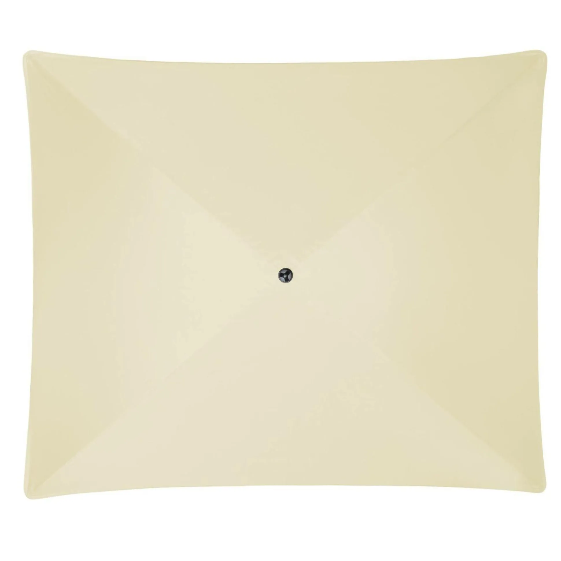 DOPPLER Parasol Rectangulaire 230 x 190 cm Sunline en Acier - Beige Nature