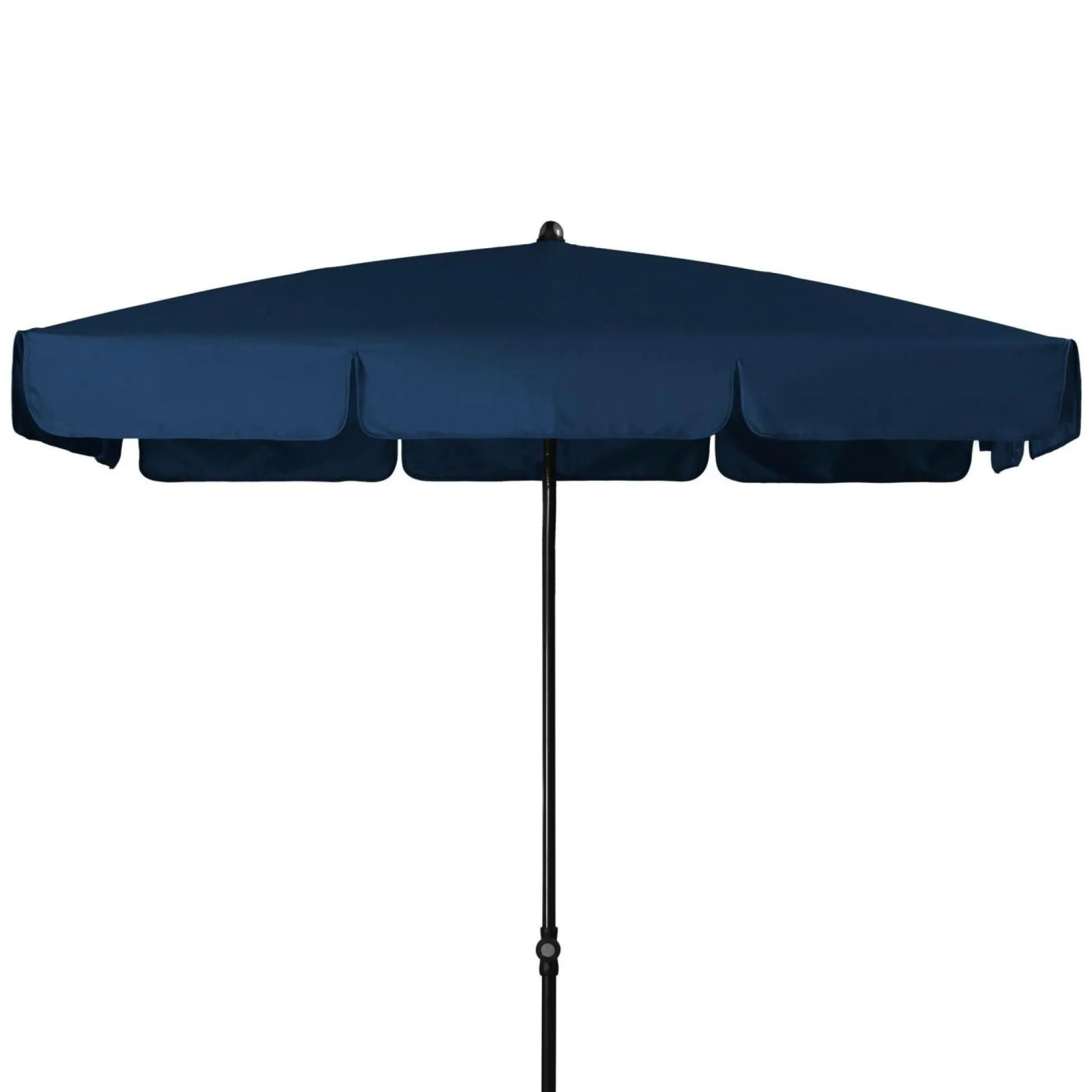 DOPPLER Parasol Rectangulaire 185 x 120 cm Sunline en Acier - Bleu Marine