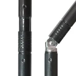 DOPPLER Parasol Rectangulaire 185 x 120 cm Sunline en Acier - Bleu Marine