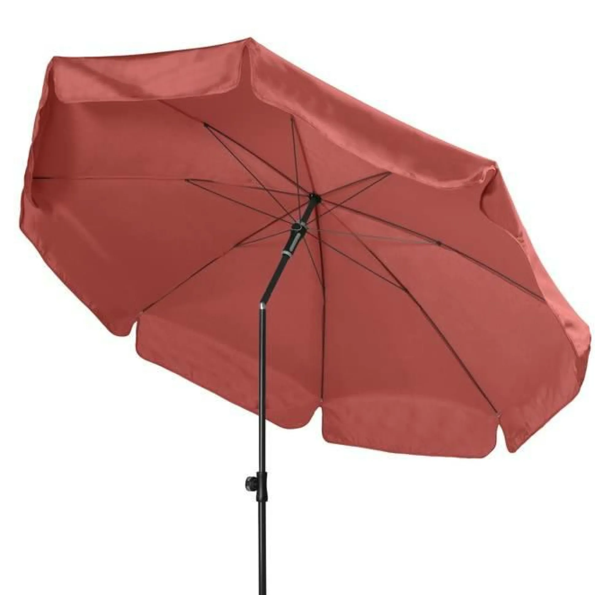 DOPPLER Parasol Rond ⌀ 200 cm Sunline en Acier - Terracotta