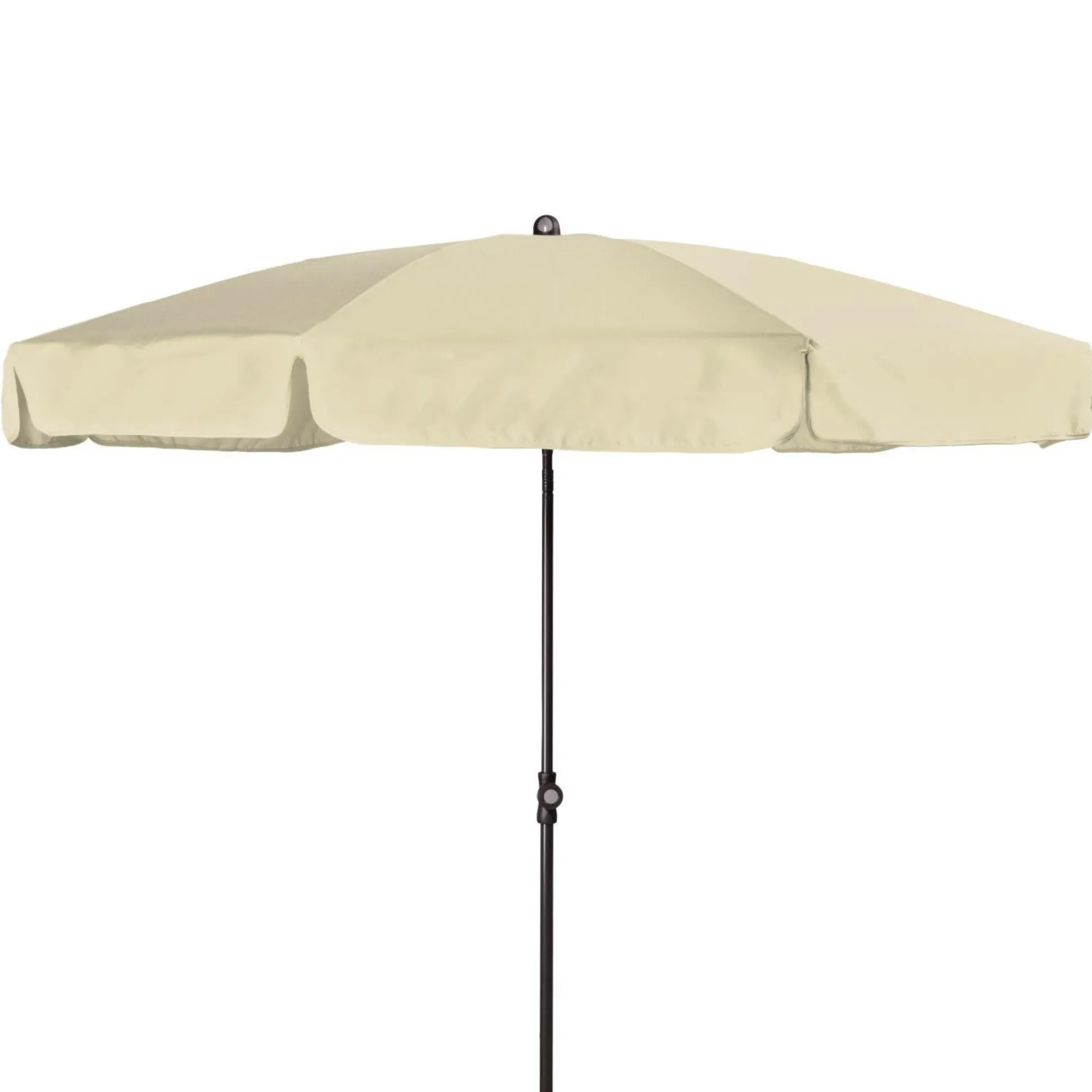 DOPPLER Parasol Rond ⌀ 200 cm Sunline en Acier - Beige Nature