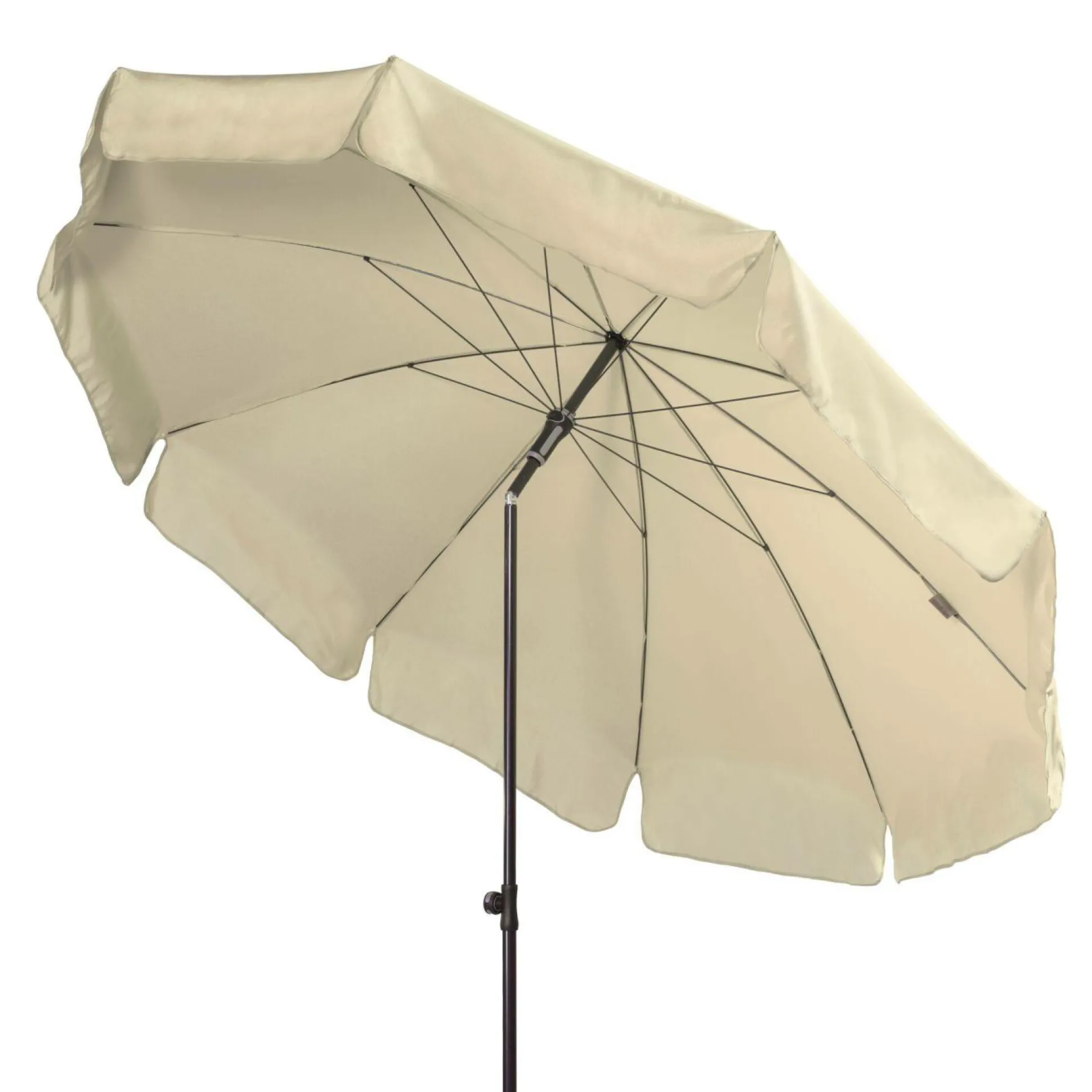 DOPPLER Parasol Rond ⌀ 250 cm Sunline en Acier - Beige Nature