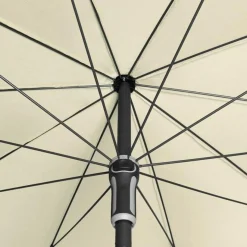 DOPPLER Parasol Rond ⌀ 250 cm Sunline en Acier - Beige Nature