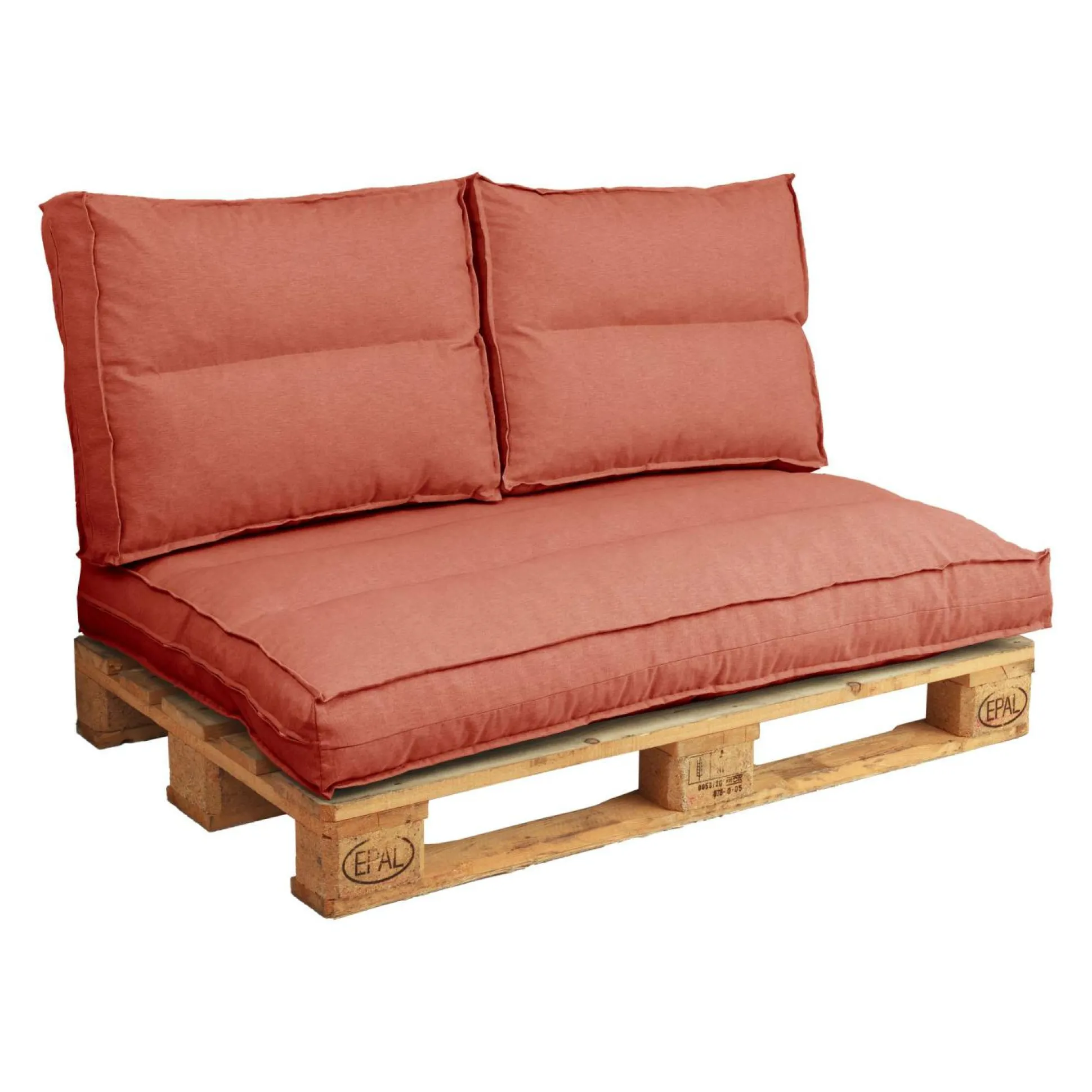 Dossier coussin palette recyclé Heva - Tomette 1