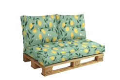 Dossier coussin palette recyclé Heva - Citronnade