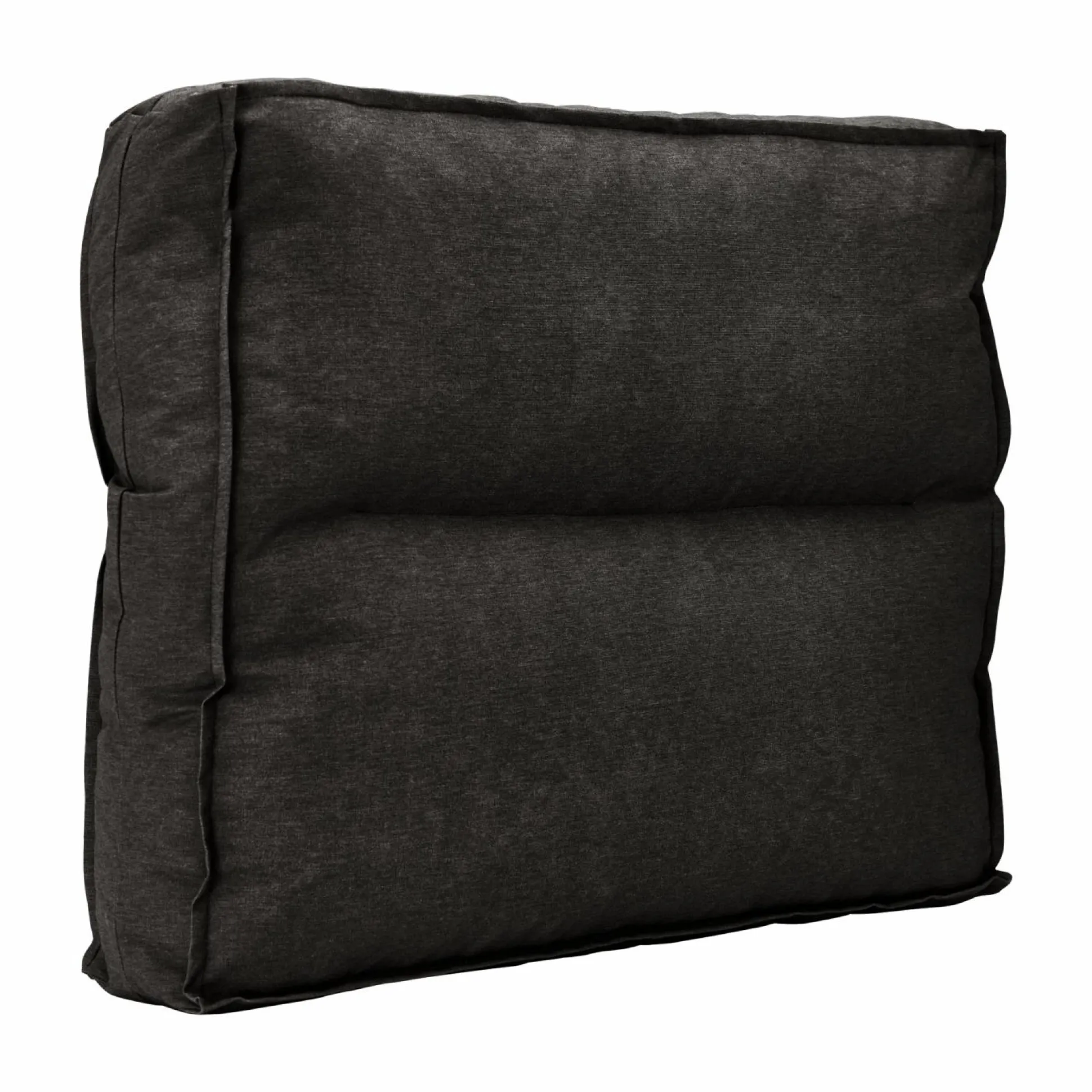 Dossier coussin palette recyclé Heva - Anthracite