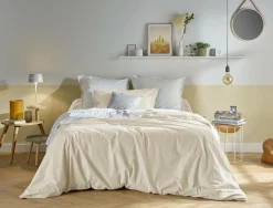 Drap coton bio Fil & Sens - Galuchat - 180 x 290 cm