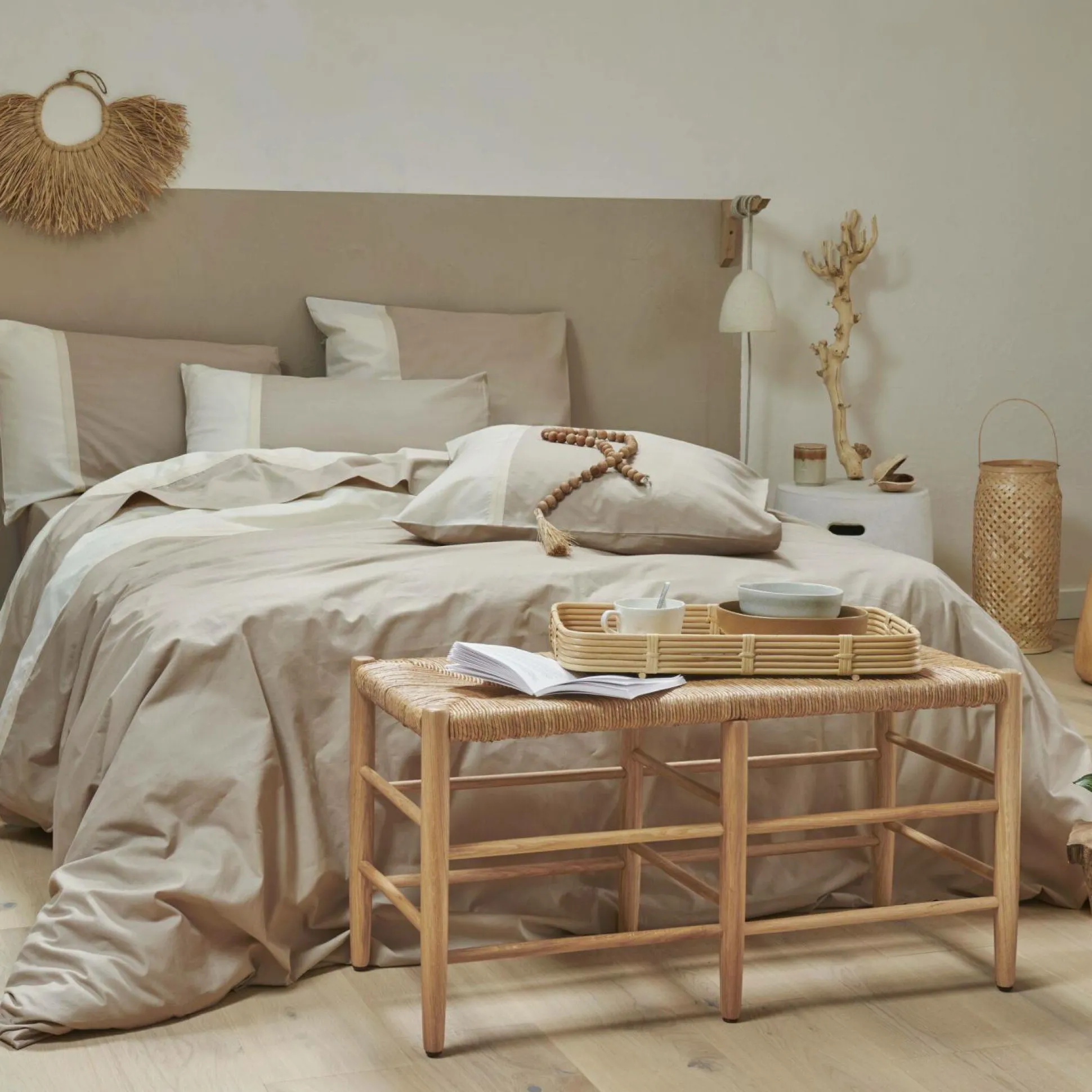 Drap coton bio Rhea - 280 x 300 cm