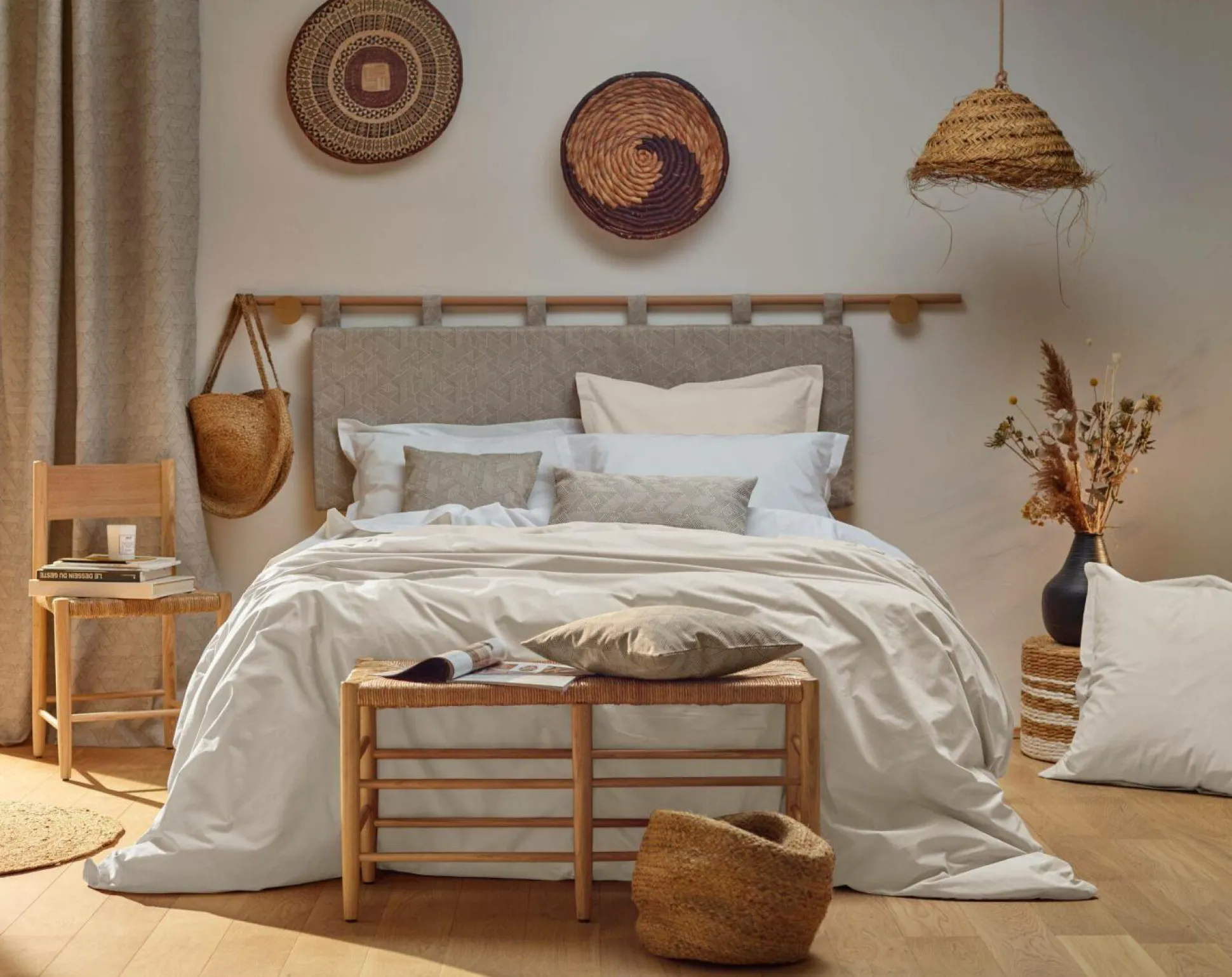 Drap percale bio Elise - Galuchat - 240 x 300 cm