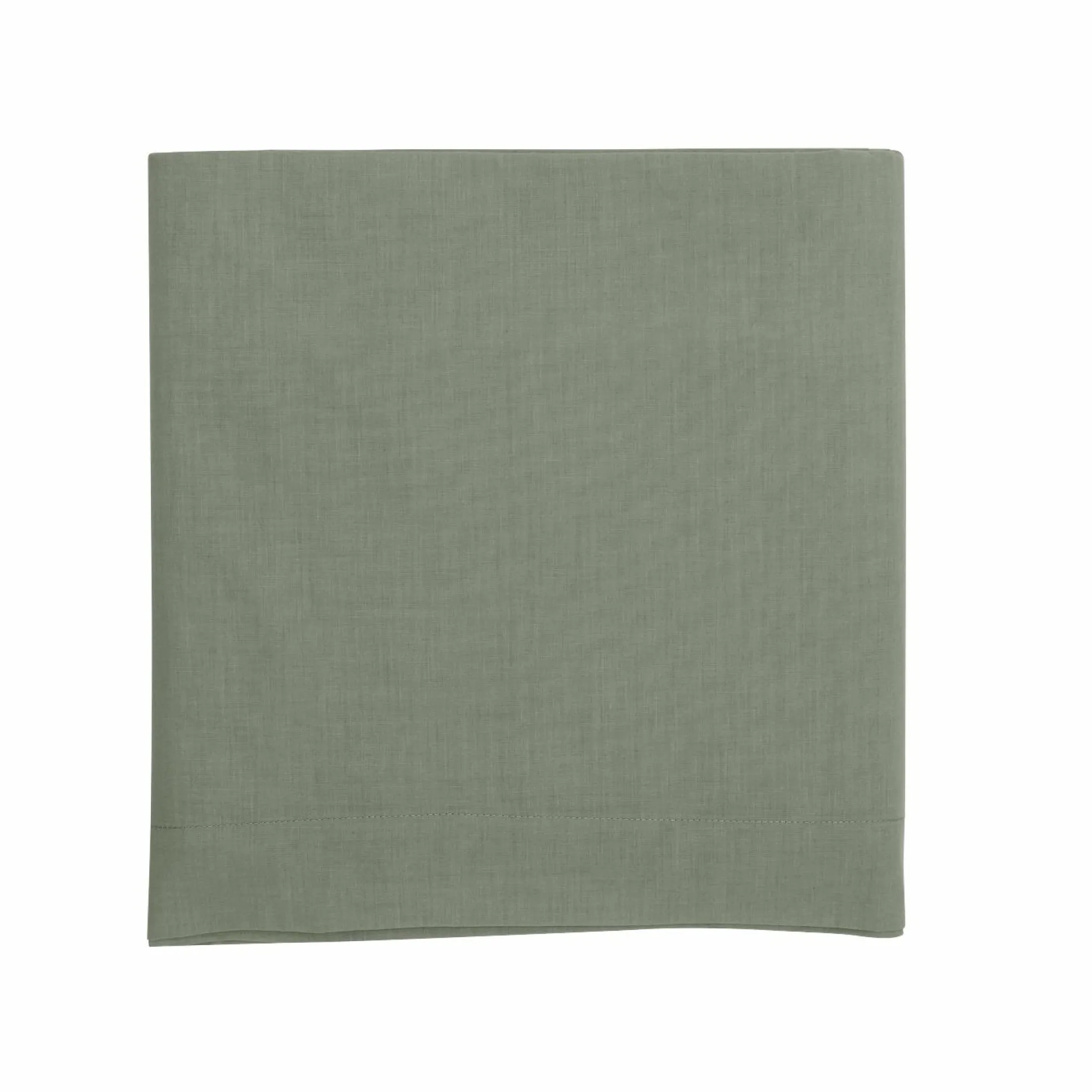 Drap percale bio Elise - Lichen Vert - 240 x 300 cm