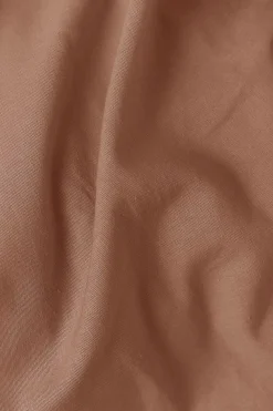 Drap plat coton lin Valentine - Pêche de Vigne - 240 x 300 cm