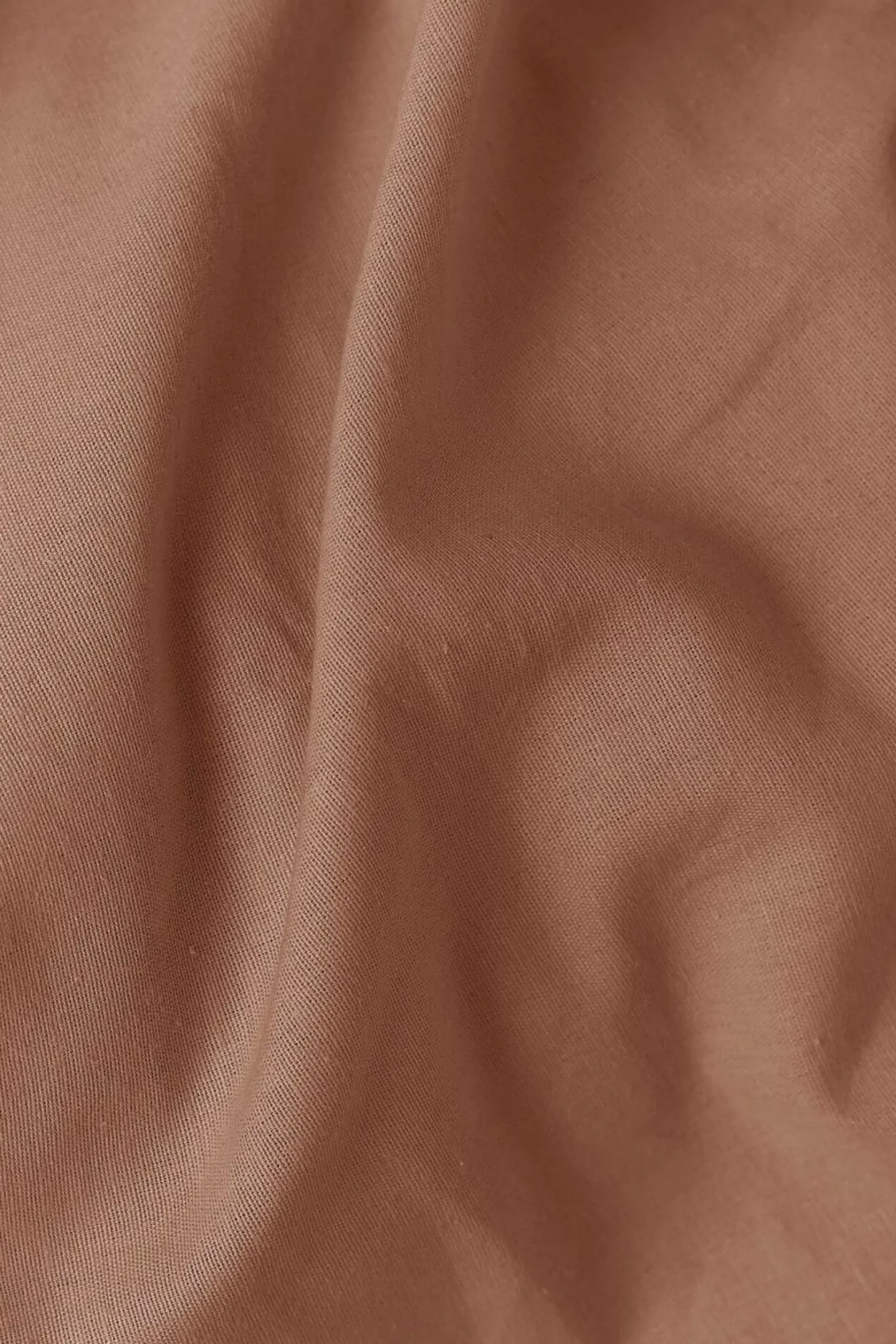 Drap plat coton lin Valentine - Pêche de Vigne - 240 x 300 cm