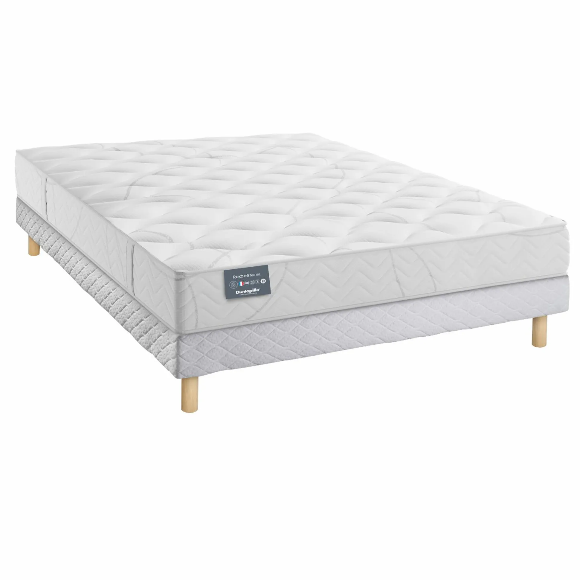 DUNLOPILLO Matelas latex 22 cm Roxane - 80 x 190 cm