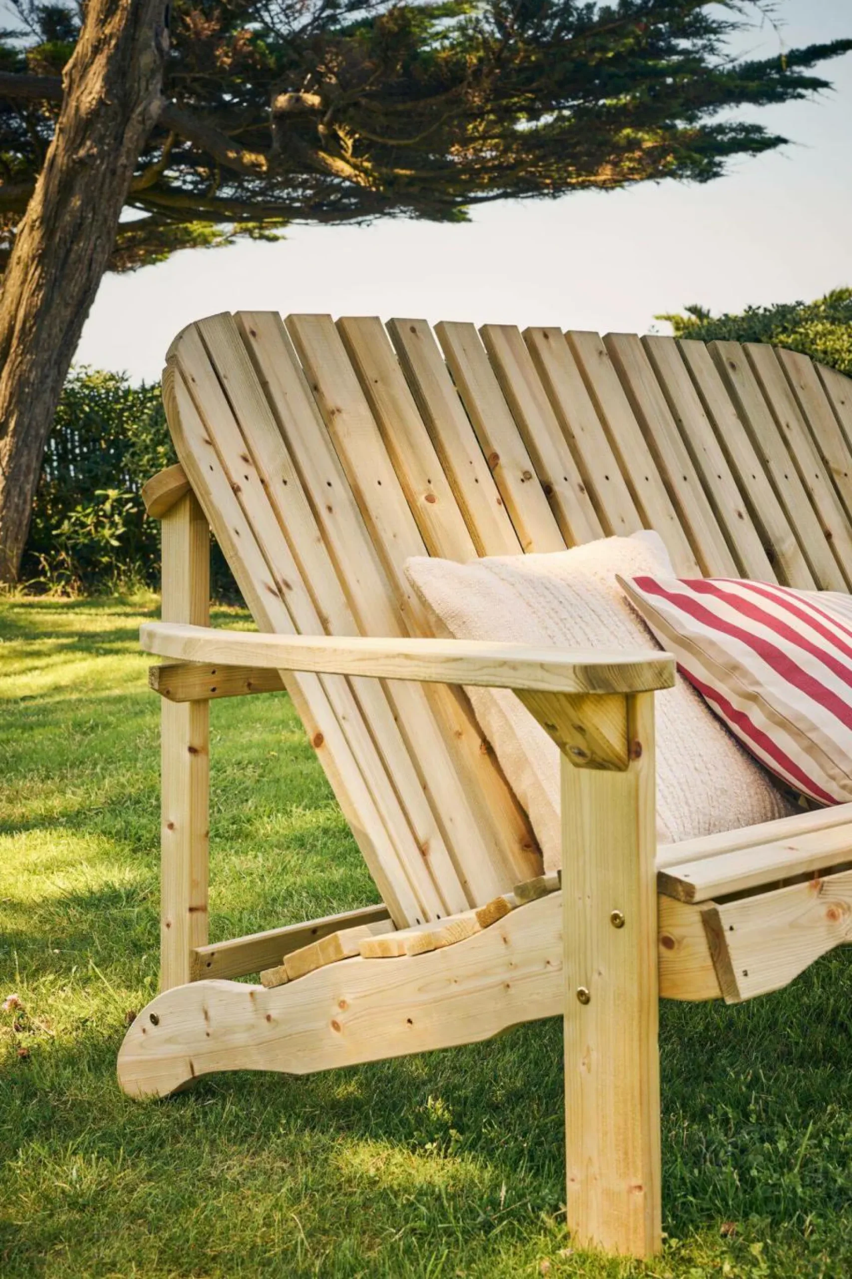 EKJU Banquette 2 Places Ezra en Bois