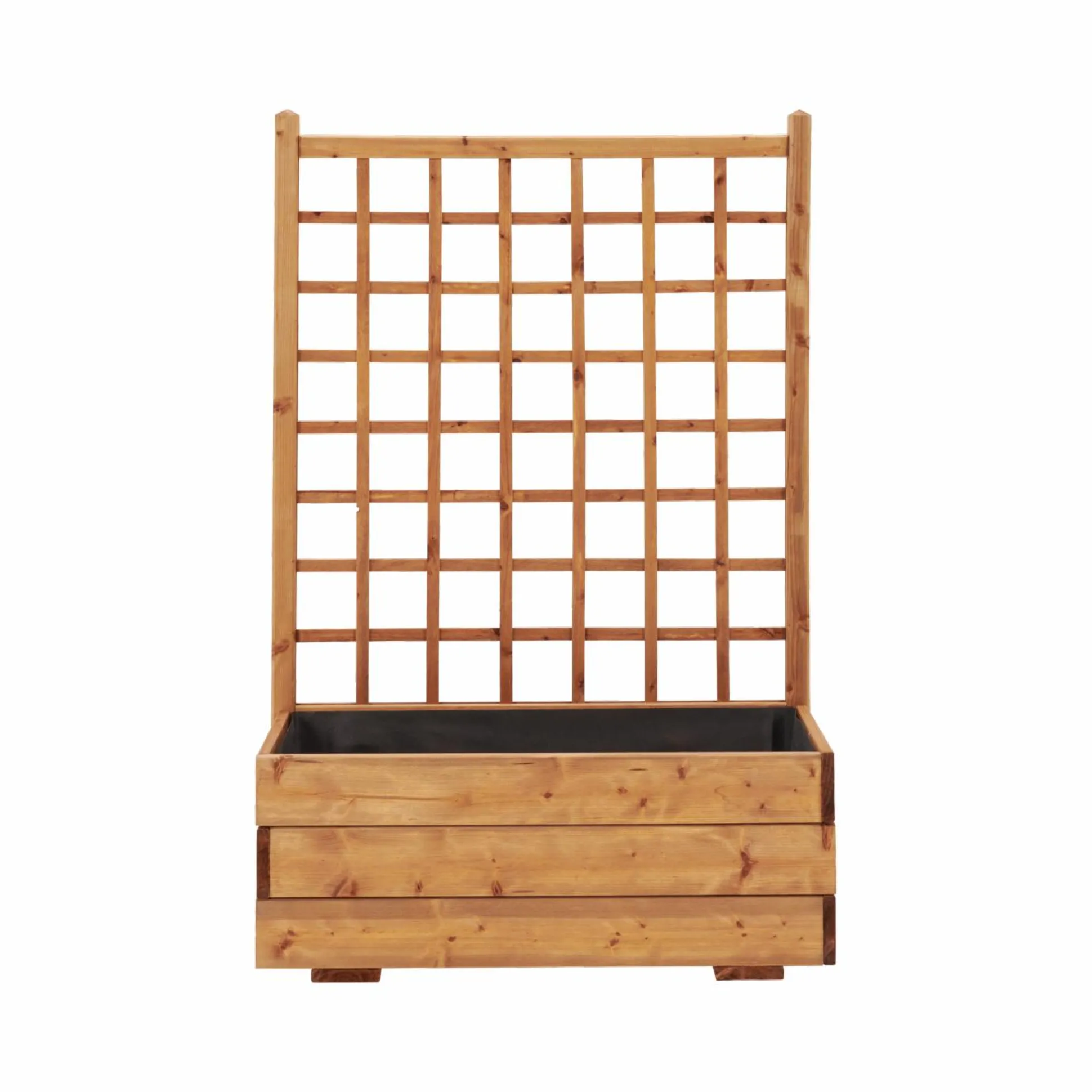 EKJU Jardinière avec Trellis en Bois Elsie