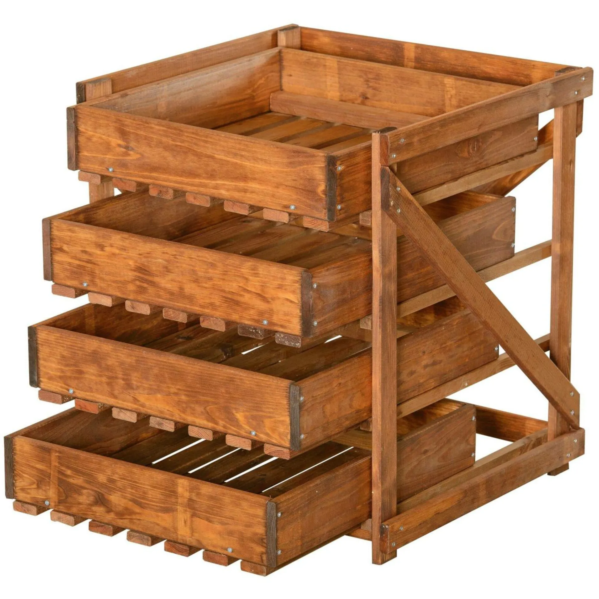 EKJU Légumier en Bois Edison