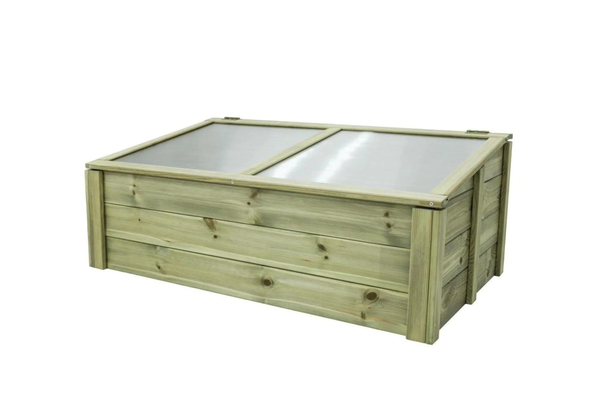 EKJU Serre à Poser 60 x 100 cm en Bois et Plexiglass