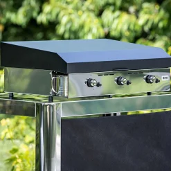 ENO Couvercle Plancha Initial/Océane 65 en Acier Noir