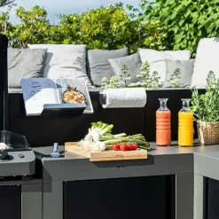 ENO Kit 4 Accessoires pour Cuisine d'Extérieur Modulo en Inox