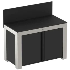 ENO Meuble de Cuisine pour Plancha 120 x 60 cm Félix en Inox