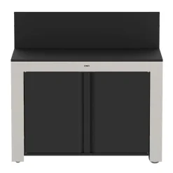 ENO Meuble de Cuisine pour Plancha 120 x 60 cm Félix en Inox