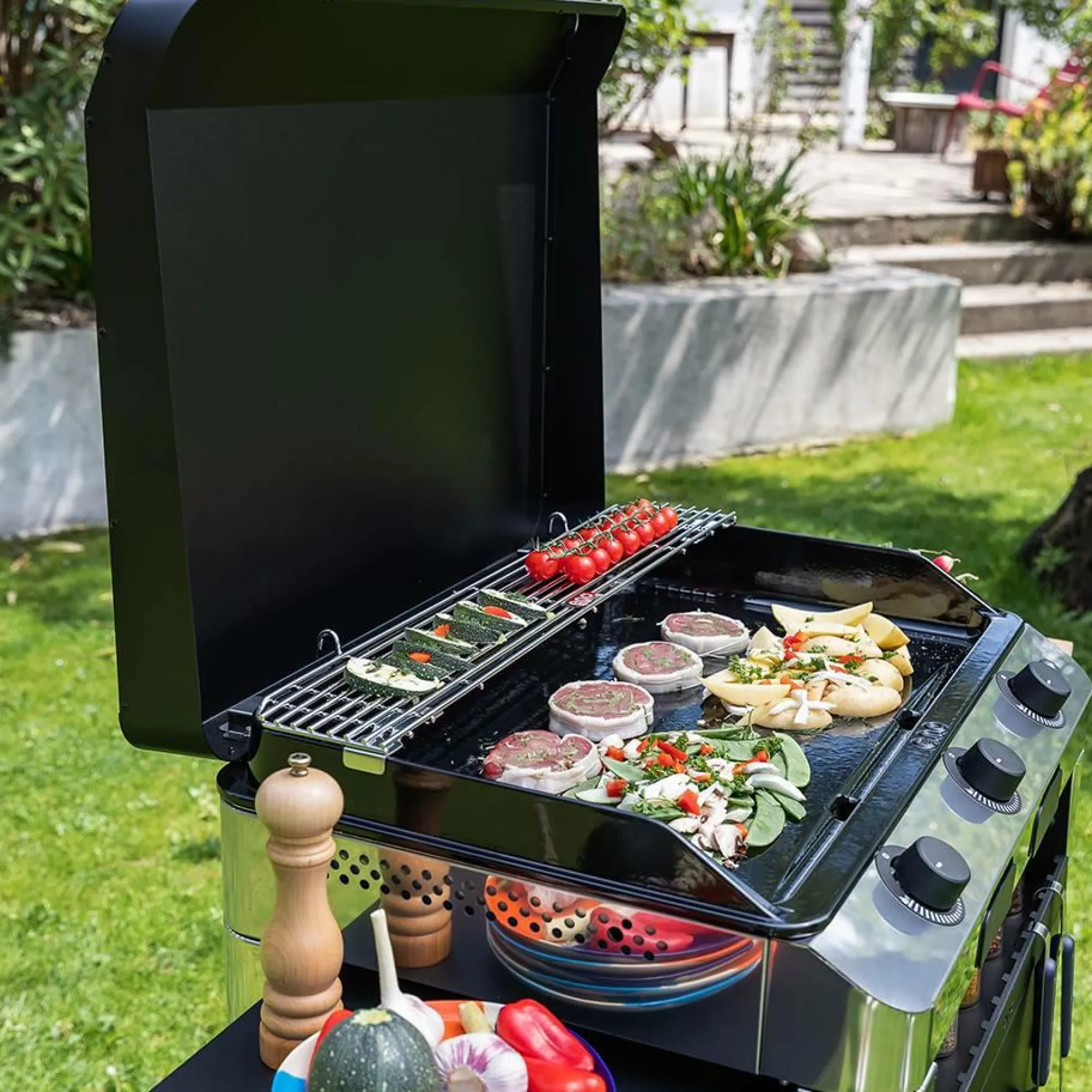 ENO Plancha Fusion Gaz 75 - Inox