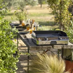 ENO Plancha Fusion Gaz 60 en Inox