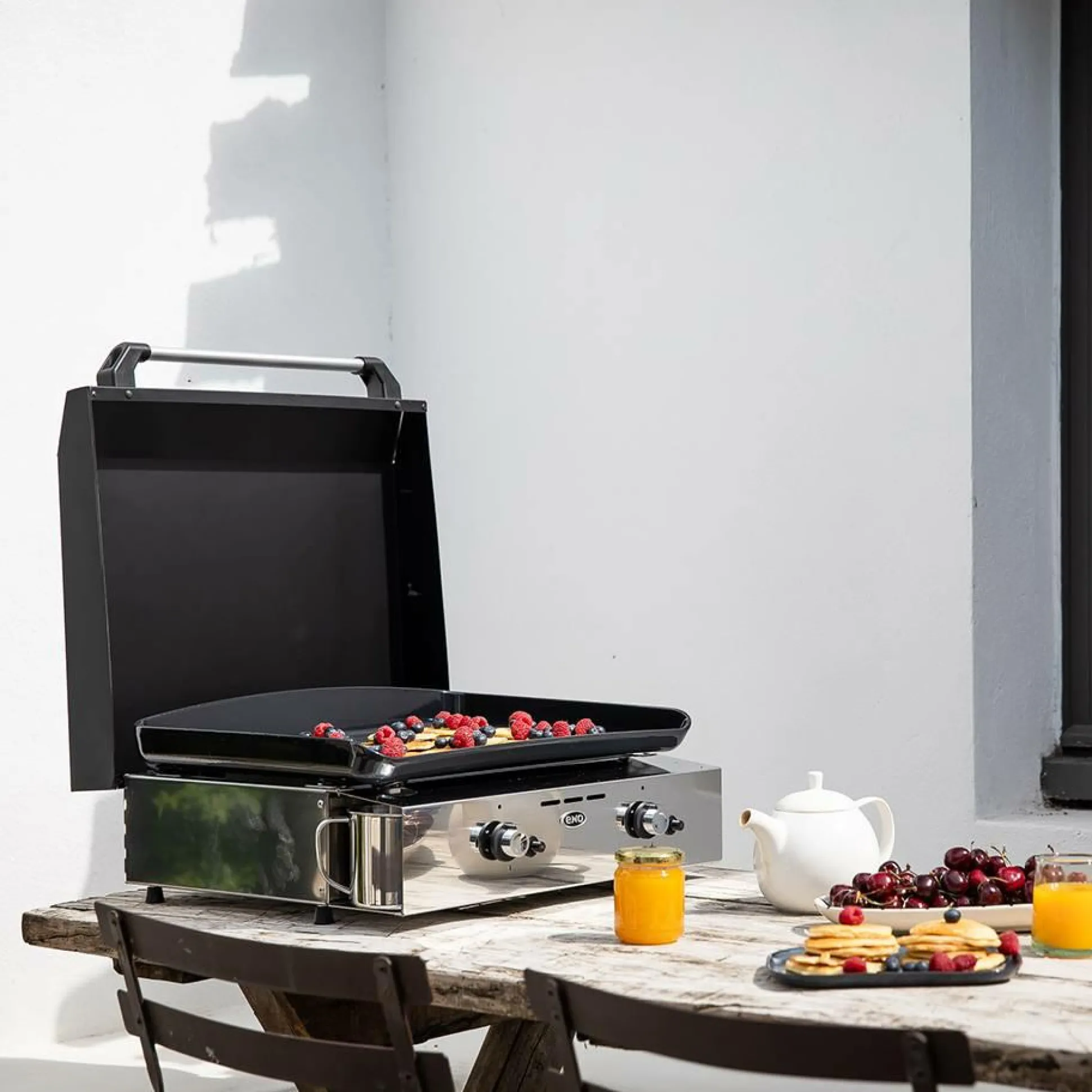 ENO Plancha Initial Gaz 50 en Inox