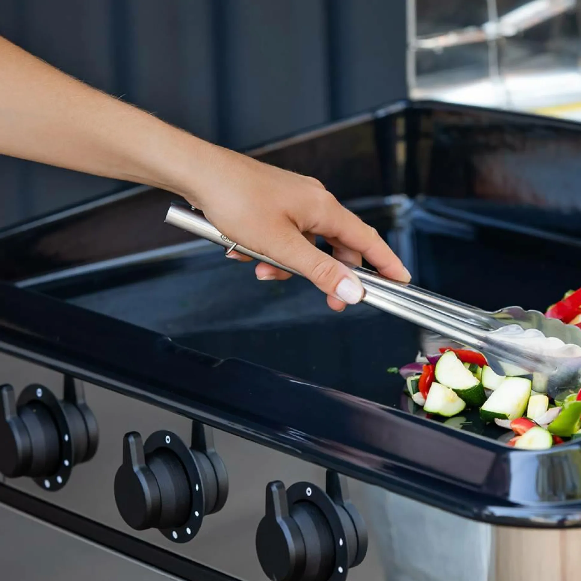 ENO Plancha sign Gaz 80 en Inox